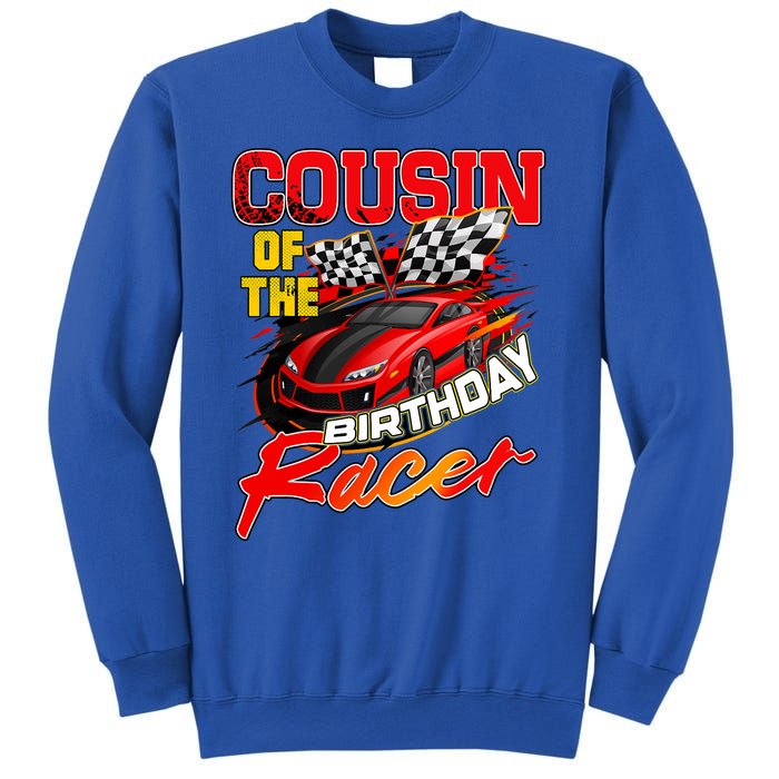 Race Car Cousin Of The Birthday Racer Racing Family Party Sweatshirt