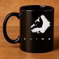 Rock Climbing Clothing Rock Climbing 11oz C Handle Ceramic Mug