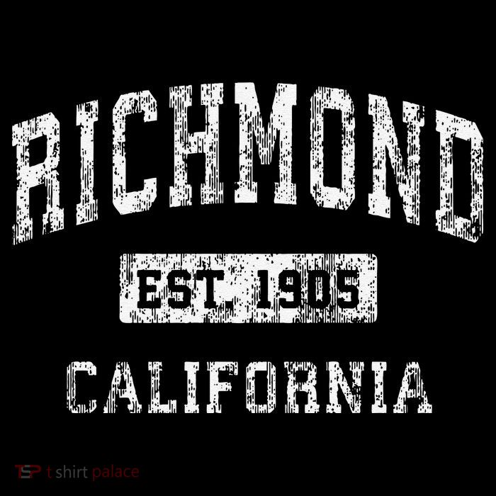 Richmond California Ca Vintage Established Flatbill Hat