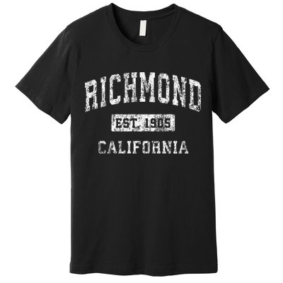 Richmond California Ca Vintage Established Premium T-Shirt