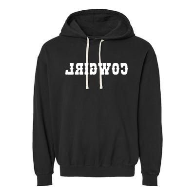 REVERSE Cowgirl Classic Logo Garment-Dyed Fleece Hoodie