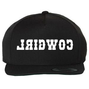 REVERSE Cowgirl Classic Logo Wool Snapback Cap