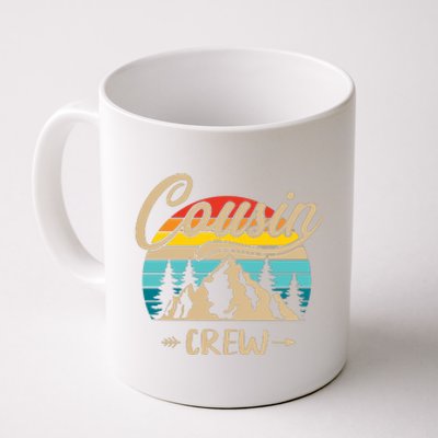 Retro Cousin Crew Camping Outdoor Summer Gift Wilderness Coffee Mug