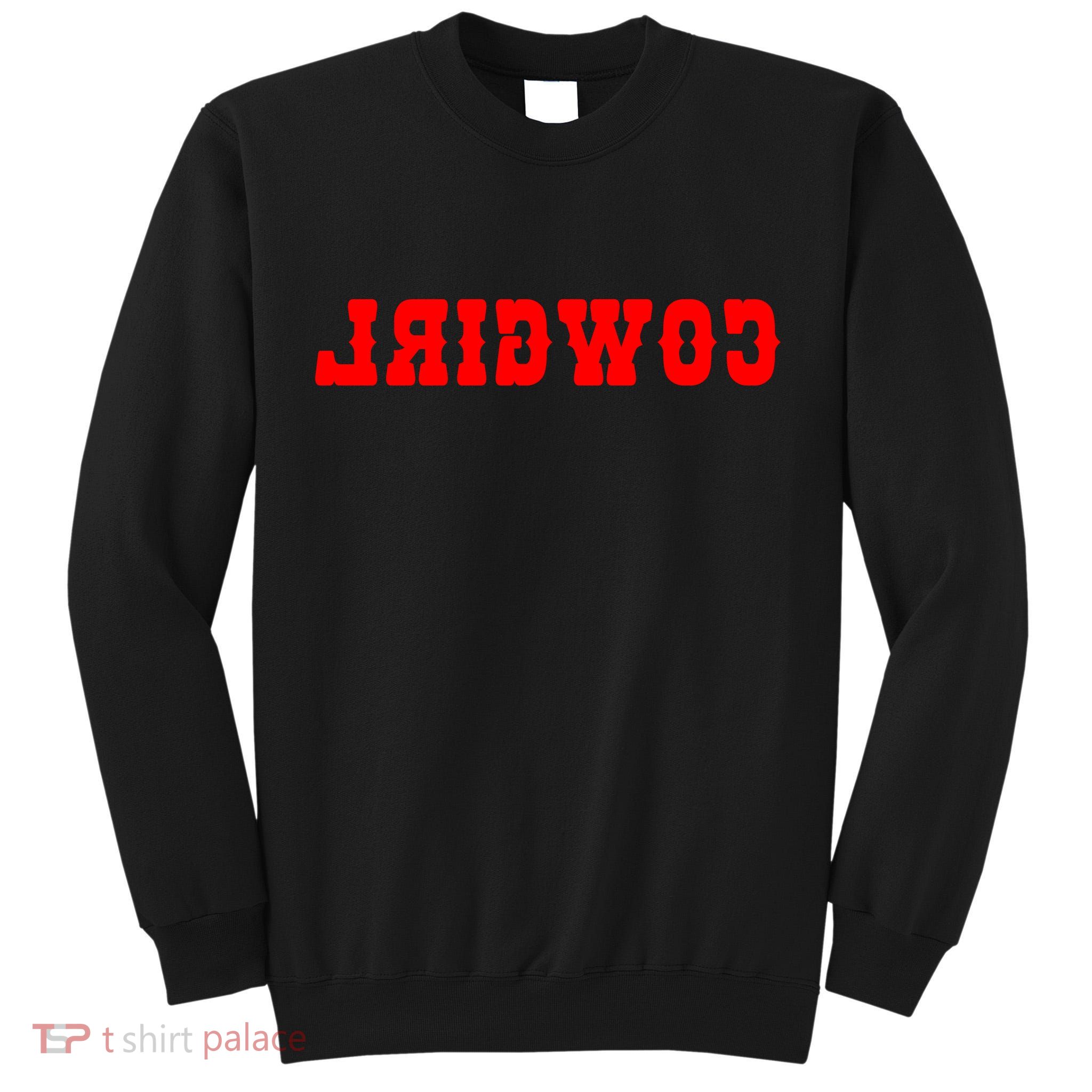 Reverse Cowgirl Classic Red Logo Tall Sweatshirt