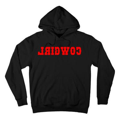 Reverse Cowgirl Classic Red Logo Tall Hoodie