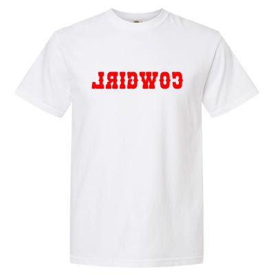 Reverse Cowgirl Classic Red Logo Garment-Dyed Heavyweight T-Shirt