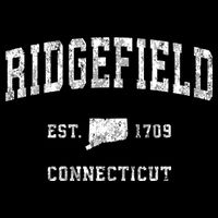 Ridgefield Connecticut Ct Vintage Athletic Sports T-Shirt