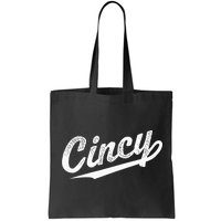 Retro Cincy Cincinnati Ohio Vintage Cursive Script Throwback Bag