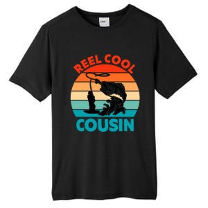 Reel Cool Cousin Fisher Fisher Fathers Day Gift Cute Gift Tall Fusion ChromaSoft Performance T-Shirt