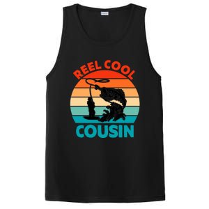 Reel Cool Cousin Fisher Fisher Fathers Day Gift Cute Gift PosiCharge Competitor Tank