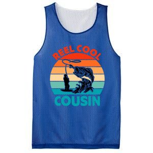 Reel Cool Cousin Fisher Fisher Fathers Day Gift Cute Gift Mesh Reversible Basketball Jersey Tank