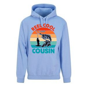 Reel Cool Cousin Fisher Fisher Fathers Day Gift Cute Gift Unisex Surf Hoodie