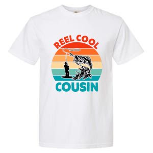 Reel Cool Cousin Fisher Fisher Fathers Day Gift Cute Gift Garment-Dyed Heavyweight T-Shirt