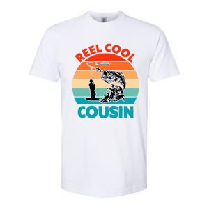 Reel Cool Cousin Fisher Fisher Fathers Day Gift Cute Gift Softstyle CVC T-Shirt