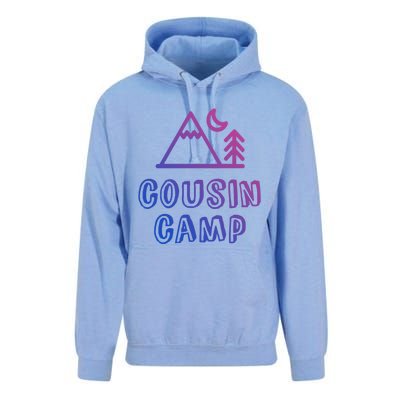 Retro Cousin Camp Grandma Grandpa Sleepaway Outdoor Vacay Meaningful Gift Unisex Surf Hoodie