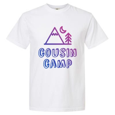 Retro Cousin Camp Grandma Grandpa Sleepaway Outdoor Vacay Meaningful Gift Garment-Dyed Heavyweight T-Shirt