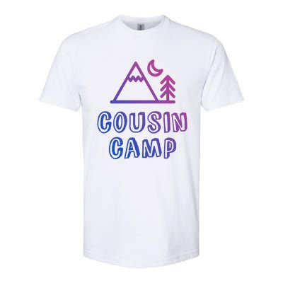 Retro Cousin Camp Grandma Grandpa Sleepaway Outdoor Vacay Meaningful Gift Softstyle CVC T-Shirt