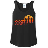 Retro Chess, Chess Club, Chess Player Ladies Essential Tank