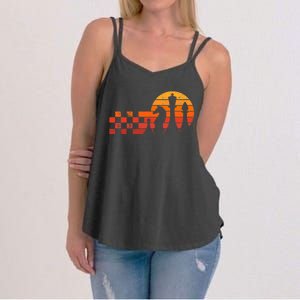 Retro Chess, Chess Club, Chess Player Women's Strappy Tank