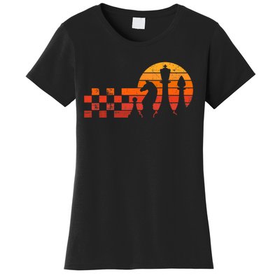 Retro Chess, Chess Club, Chess Player Women's T-Shirt