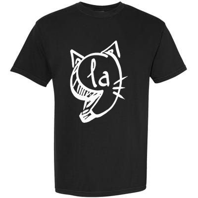 Retro Cat Comma La Kamala Harris For President 2024 Garment-Dyed Heavyweight T-Shirt