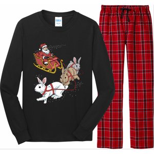 Rabbit Christmas Cool Gift Long Sleeve Pajama Set