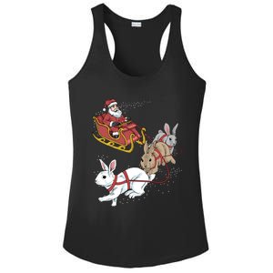 Rabbit Christmas Cool Gift Ladies PosiCharge Competitor Racerback Tank