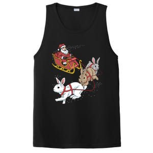 Rabbit Christmas Cool Gift PosiCharge Competitor Tank