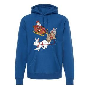 Rabbit Christmas Cool Gift Premium Hoodie