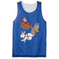 Rabbit Christmas Cool Gift Mesh Reversible Basketball Jersey Tank