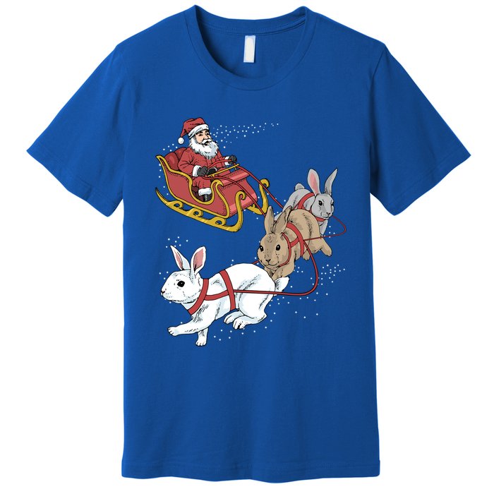 Rabbit Christmas Cool Gift Premium T-Shirt