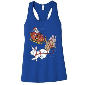 Rabbit Christmas Cool Gift Women's Racerback Tank