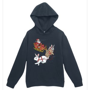 Rabbit Christmas Cool Gift Urban Pullover Hoodie