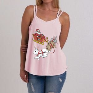 Rabbit Christmas Cool Gift Women's Strappy Tank