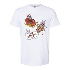 Rabbit Christmas Cool Gift Softstyle CVC T-Shirt