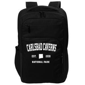 Retro Carlsbad Caverns National Park New Mexico Est 1930 Gift Impact Tech Backpack