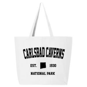 Retro Carlsbad Caverns National Park New Mexico Est 1930 Gift 25L Jumbo Tote