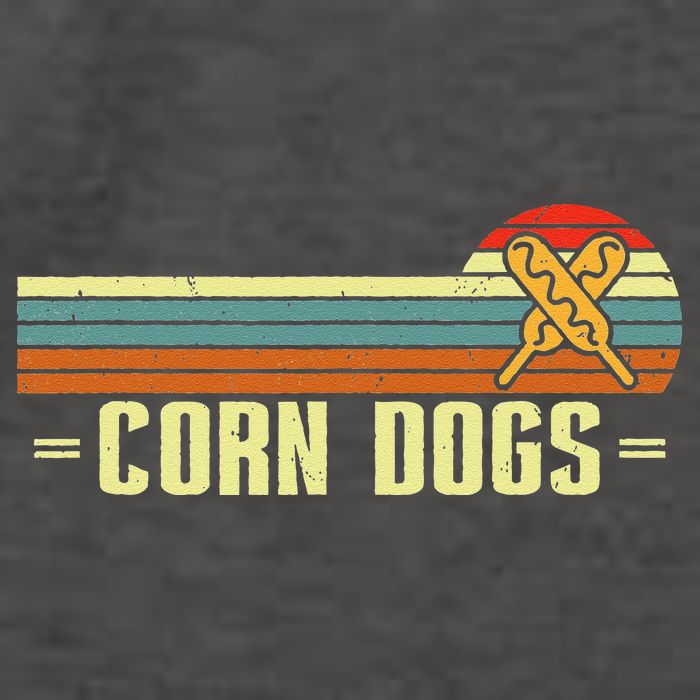Retro Corn Dogs Make Hot Dogs On Stick Corn Dog Lover Vector Backpack