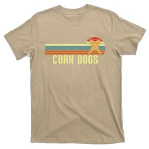 Retro Corn Dogs Make Hot Dogs On Stick Corn Dog Lover T-Shirt