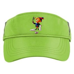 Retro Christmas Dentist Hermey The Elf Cool Gift Adult Drive Performance Visor