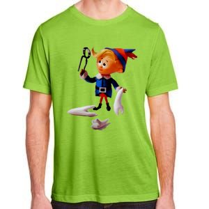 Retro Christmas Dentist Hermey The Elf Cool Gift Adult ChromaSoft Performance T-Shirt