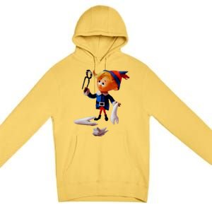 Retro Christmas Dentist Hermey The Elf Cool Gift Premium Pullover Hoodie