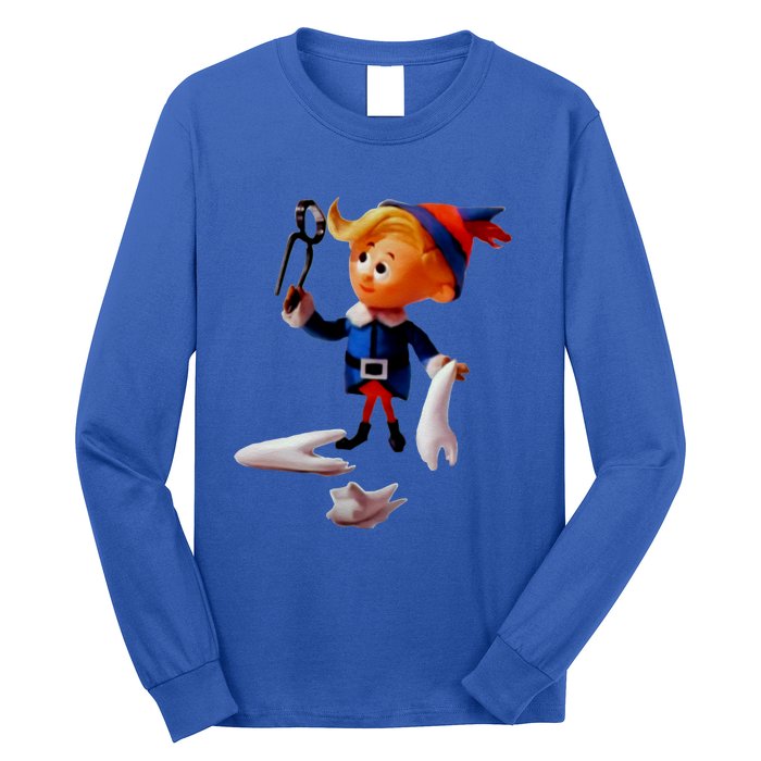 Retro Christmas Dentist Hermey The Elf Cool Gift Long Sleeve Shirt