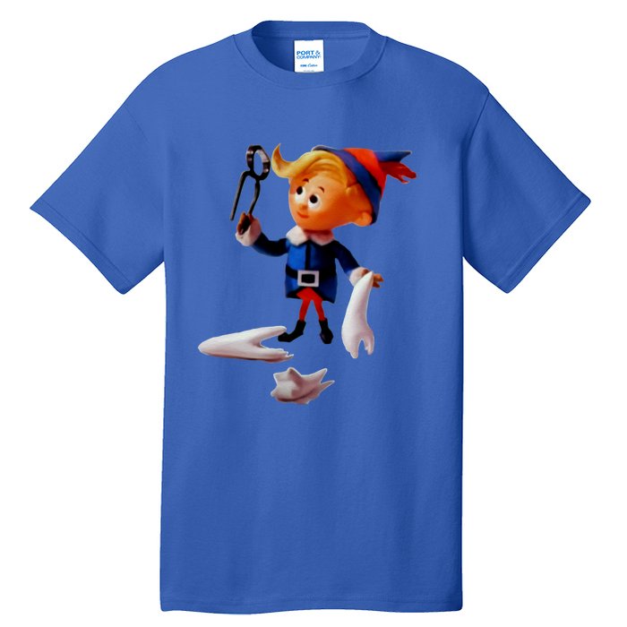 Retro Christmas Dentist Hermey The Elf Cool Gift Tall T-Shirt