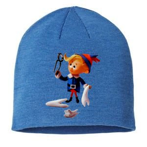 Retro Christmas Dentist Hermey The Elf Cool Gift Sustainable Beanie