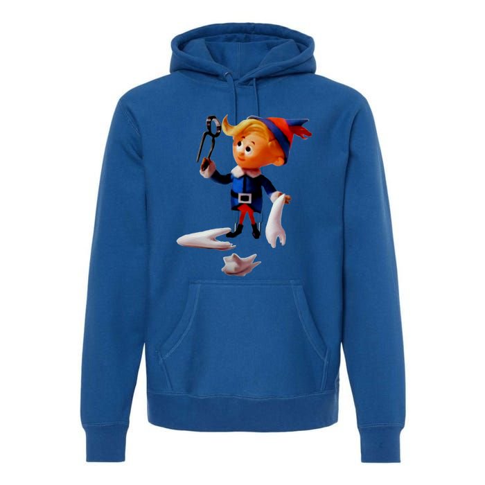 Retro Christmas Dentist Hermey The Elf Cool Gift Premium Hoodie