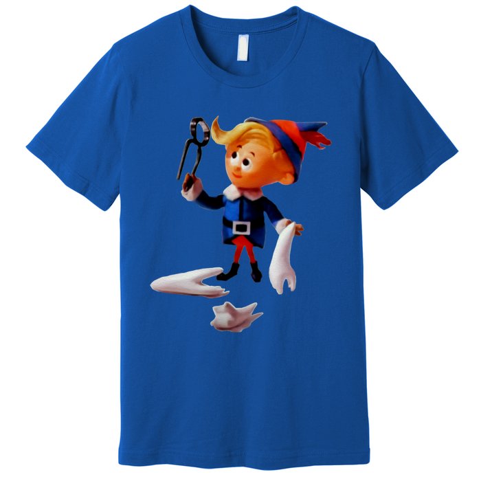 Retro Christmas Dentist Hermey The Elf Cool Gift Premium T-Shirt