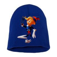 Retro Christmas Dentist Hermey The Elf Cool Gift Short Acrylic Beanie