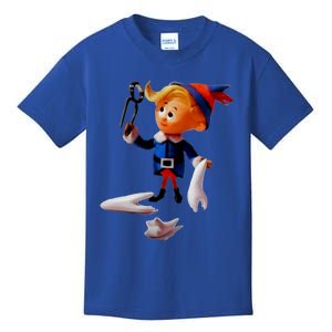 Retro Christmas Dentist Hermey The Elf Cool Gift Kids T-Shirt