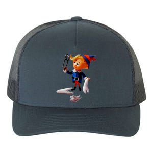 Retro Christmas Dentist Hermey The Elf Cool Gift Yupoong Adult 5-Panel Trucker Hat